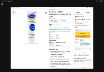 CA-Rezz Antibacterial skin care cream