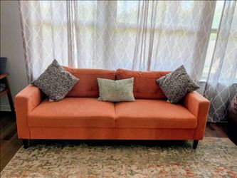 Orange Bonavista Sofa
