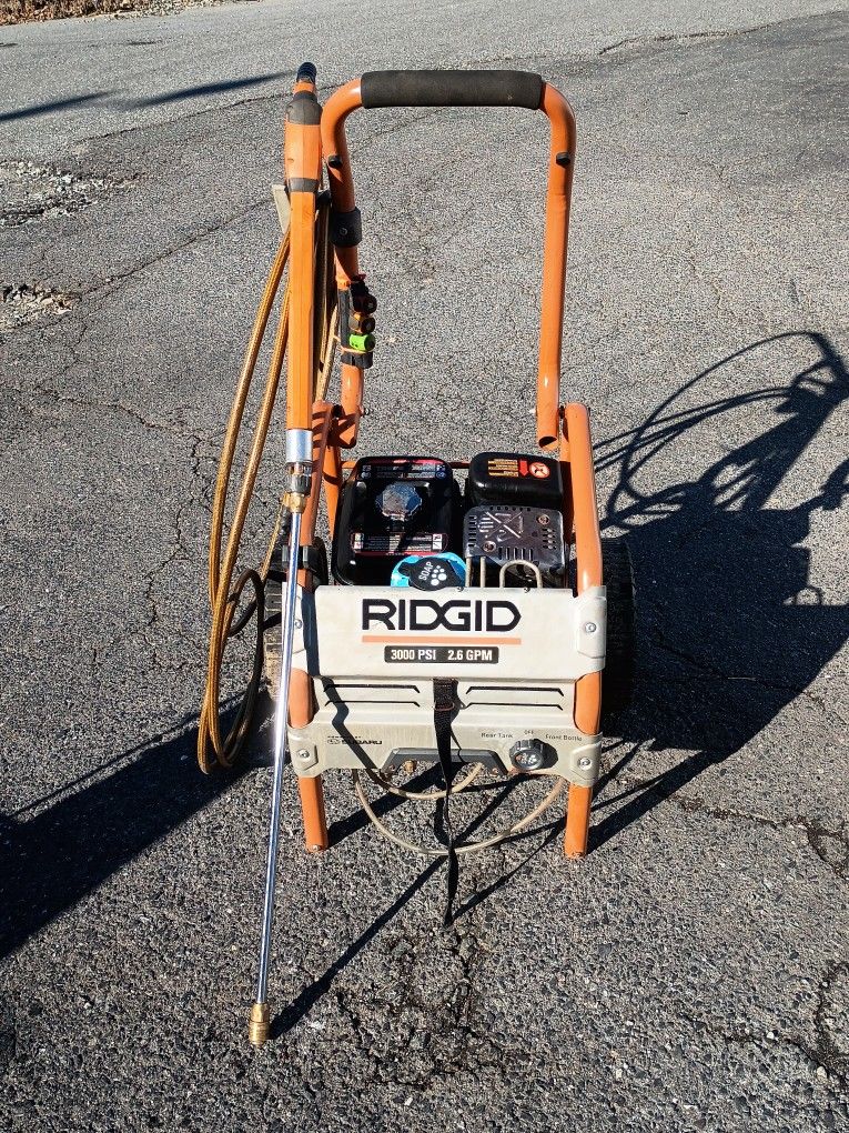 RIDGID PRESSURE WASHER