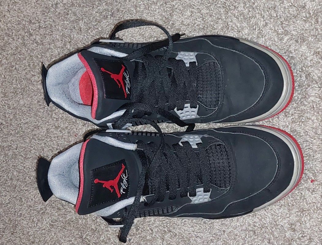 Air Jordan 4 Bred  2019