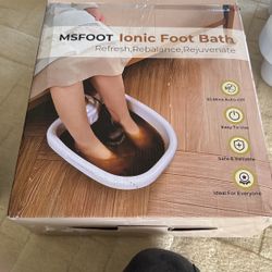 Msfoot Ionic Foot Bath