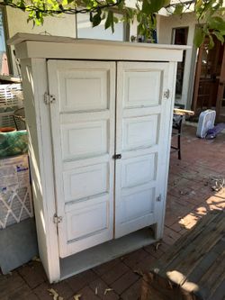 Antique Kitchen Storage Cabinet/pantry