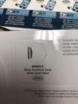 Sealed Apple Watch series 5 40mm