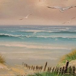 🌺 Original Canvas Painting 48 X 24🌺 (.22 Cents A Square Inch = $253.44)🌺