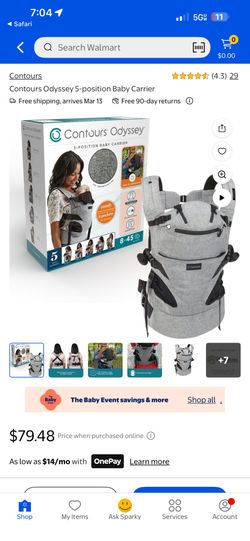 5 Position Baby Carrier 