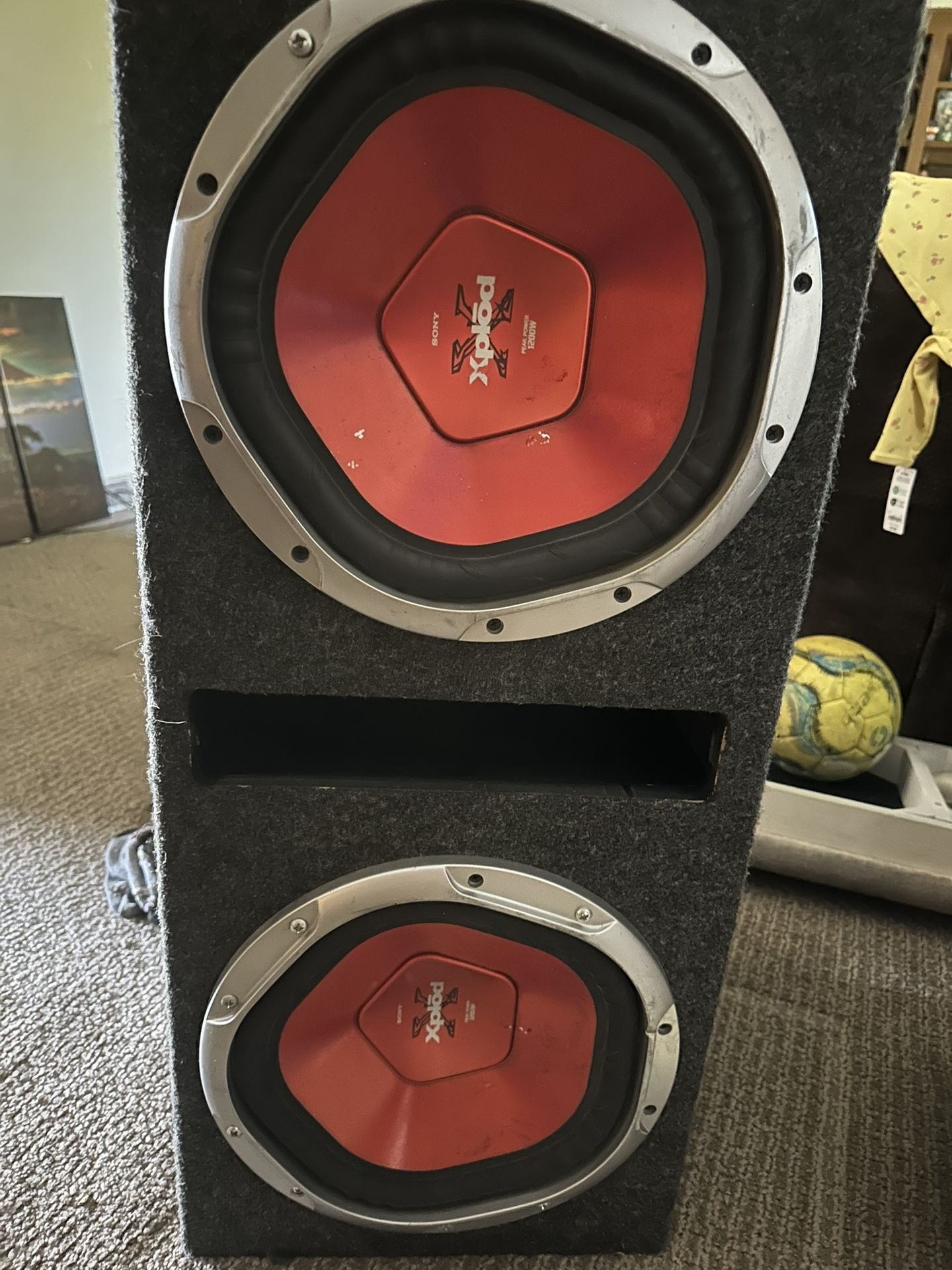 12s Sony Xplod 1000 Watt Amp Kenwood