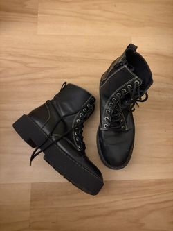 Black Platform Boots