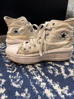 Allstar Converse White Youth Size 7