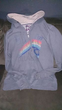 XL Billabong zip up hoodie