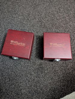 Wharton University Of Pennsylvania Coasters (6 Coasters In Each Box, 2 Boxes, 12 Total) $25 For Both Boxes 