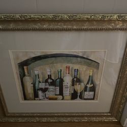  Wine Bottles Print By Richmond Artist Ron King