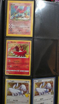 Ho-oh pokemon cards