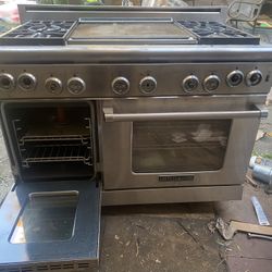 American Range Double Oven And Griddle Range 