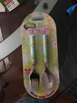 Never been used baby fork and spoon