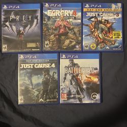 Lot Of PS4 Games