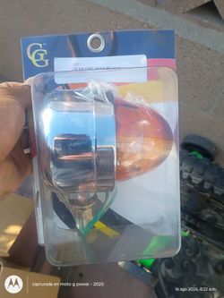 Chrome Die Cast Regular Turn Signal Light