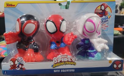 Marvel spidey amazing friends bath squirters
