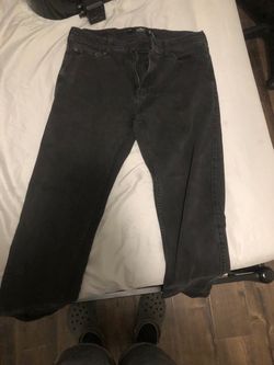 WOMENS BLACK HOLLISTER JEANS
