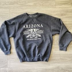 Vintage Arizona gray sweatshirt.