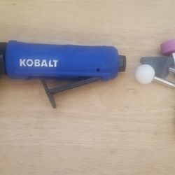 Kobalt Air Grinder & Bits Brand New $35.00  Firm