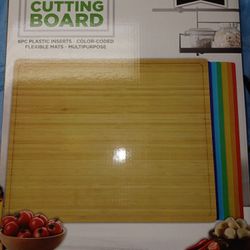 Bamboo Cutting Board.  New