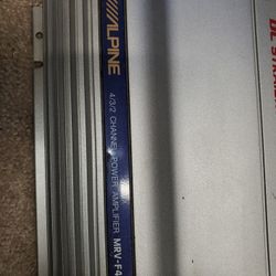 Alpine MRV-F401 Car Amplifier Amp 4 Channel 320 Watt AMP

