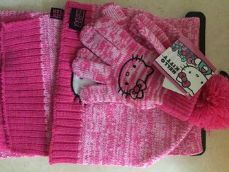 Brand new * winter hats, mittens, gloves and scarves-Hello Kitty, Dora, super Girl and more