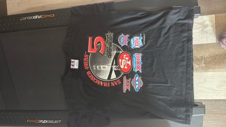 Logo athletic vintage fortyniners t shirt