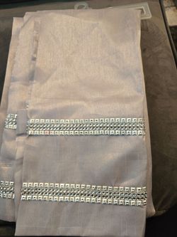 Platinum Silver Shower Curtain
