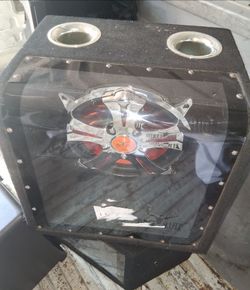 Subwoofer in a ported box size 12" inches $120