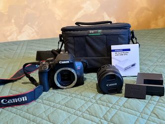 Canon EOS Rebel T8i DSLR Camera Bundle