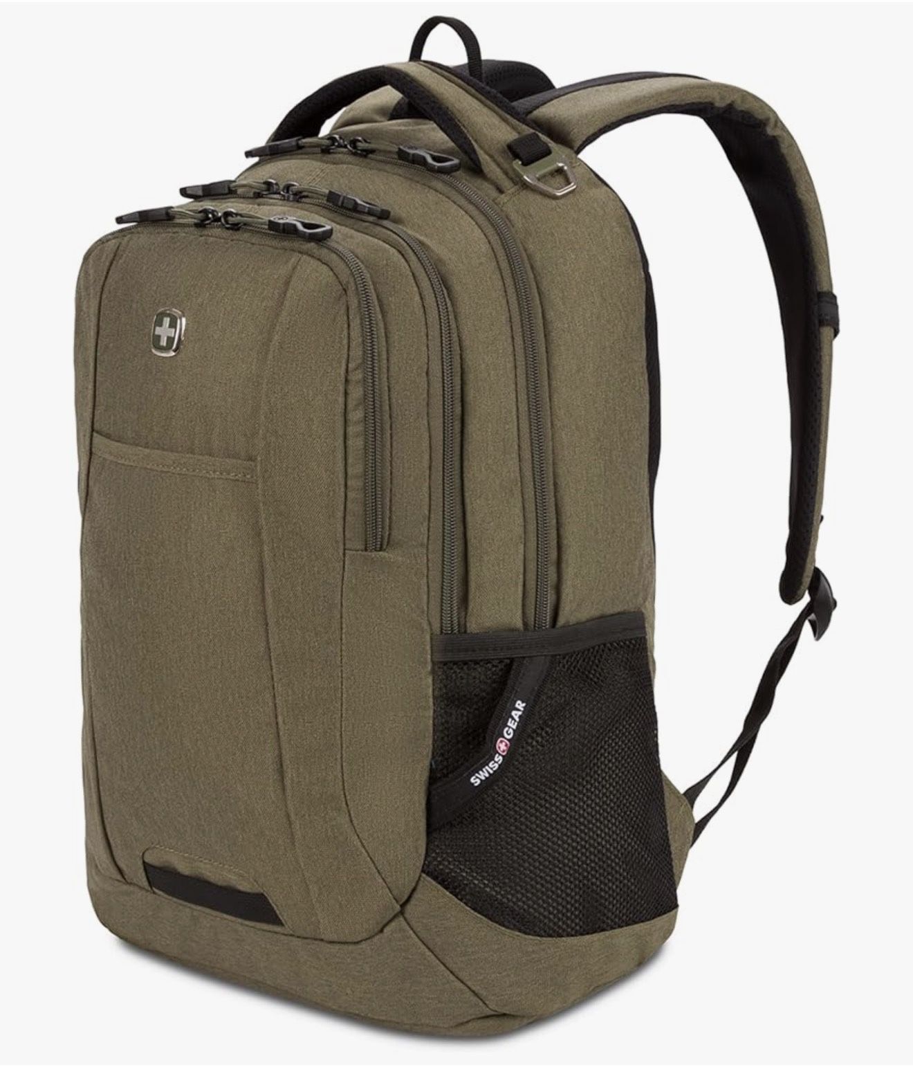 SwissGear Cecil 5505 Laptop Backpack [NEW], Olive, 18-Inch