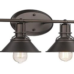 Femila 4-light Vintage Rustic Bathroom Vanity Fixture Brand New 