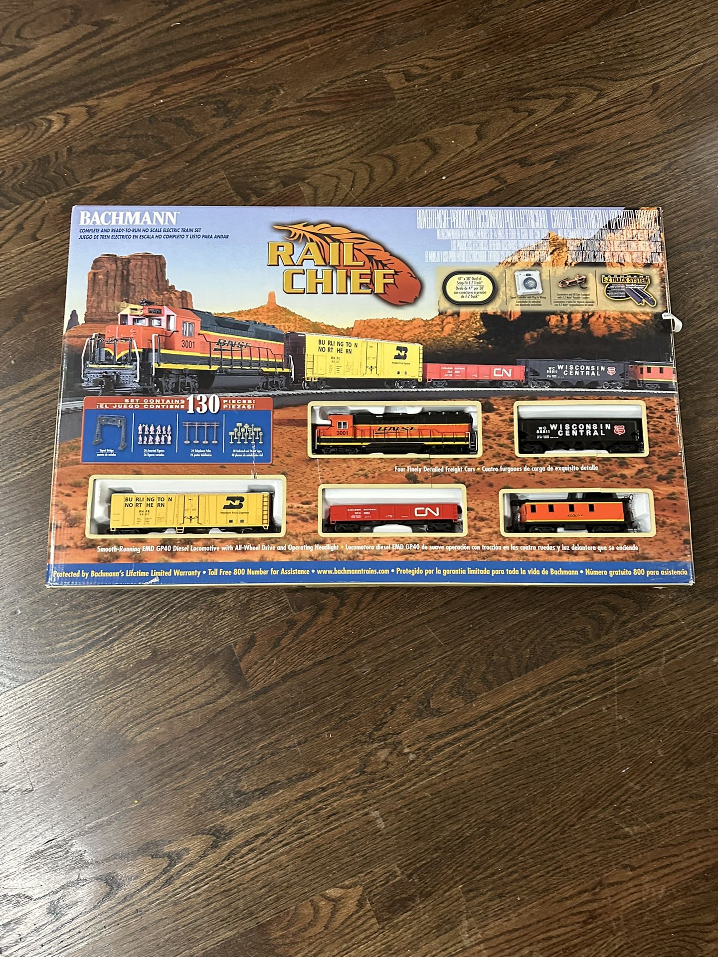 Bachmann HO Scale Rail Chief Electric Train Set