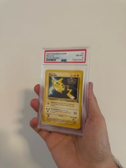 1999 Pokémon Pikachu Movie Promo #4 PSA 8 NM-MT