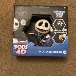 Nightmare before Christmas, Jack Skellington 4D pod