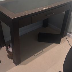 Glass Desk