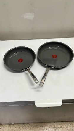 TFAL Ceramic Skillets 12 & 10 Inch
