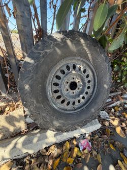 6 Lug Spare wheel R17