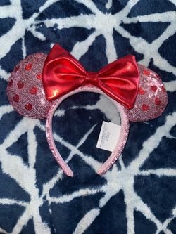 Disney Red Valentines Disney Ears