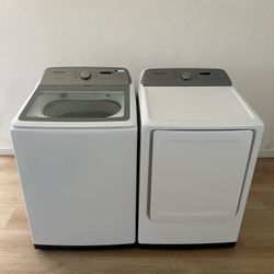 Samsung Washer / Gas Dryer (Delivery Included )