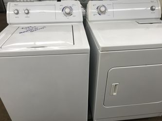 Whirlpool Commercial Quality Washing Machine & Electric Dryer! 19 Options! Extra Large Capacity! Guaranteed! Delivery Available