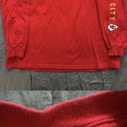 NFL Chiefs sweat Shirt Size Large 