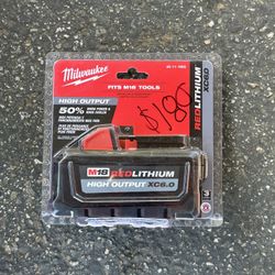 Milwaukee M18 6.0 AH RedLithium HIGH OUTPUT