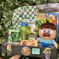 Minecraft Easter basket