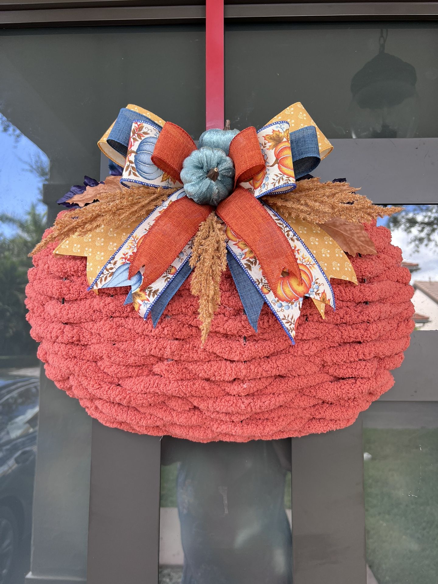 Fall Pumpkin Wreath