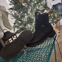 Red Wing Steal Toe Boots 10.5