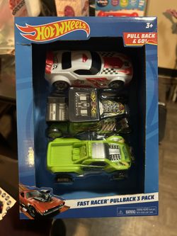 Hot Wheels Pull Back & Go Cars 