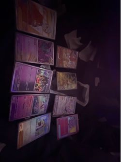 Just a few Pokemon cards I’m trying to get rid of these Pokemon cards