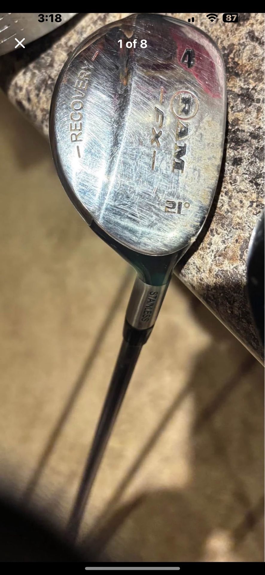 Ram 21 Degree 4 Wood W/cover